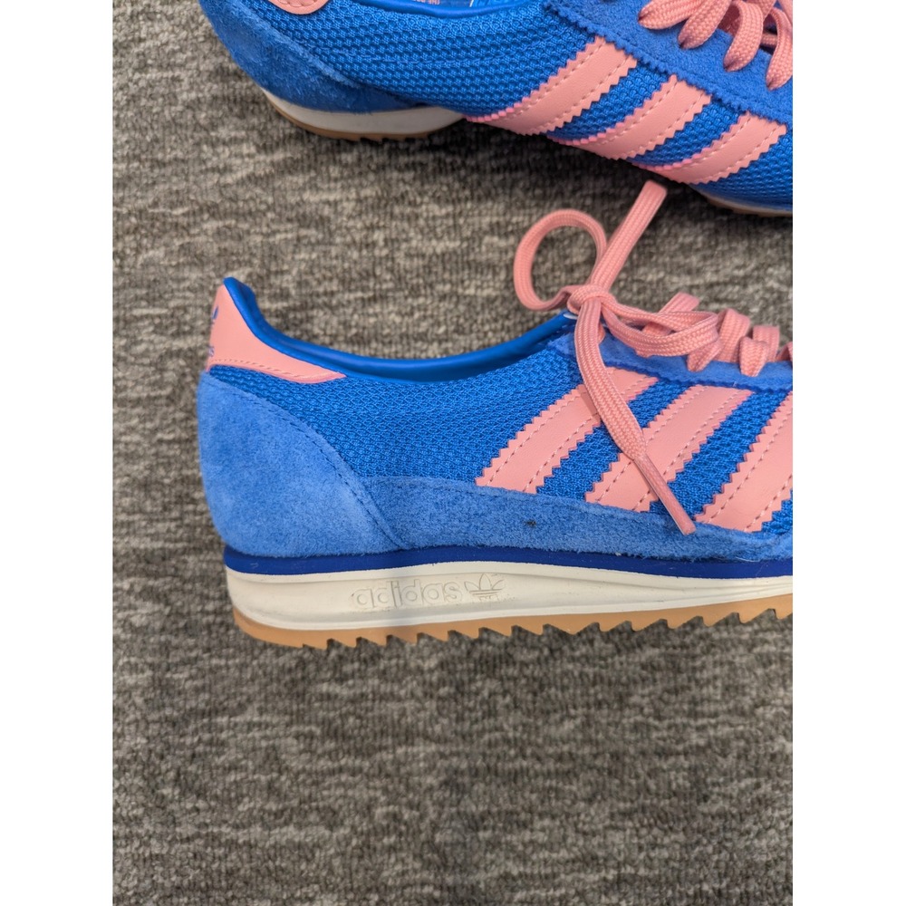 Adidas SL 72 RS Blue Pink Women Sneakers Retro Running Shoes IE3425 Size 6 - Picture 2 of 10